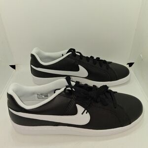 Nike Men's Black/White Court-Style Sneakers Size 11 No Tags